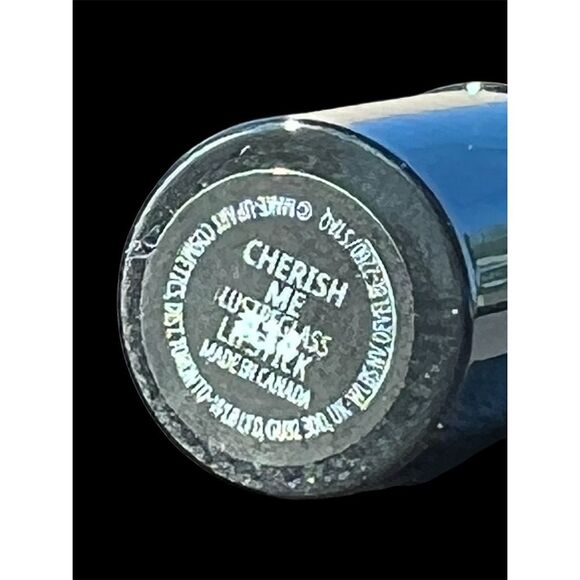 MAC HOLIDAY 2024 Lustreglass Mini Lipstick Cherish Me Cream Long-lasting - Picture 13 of 14